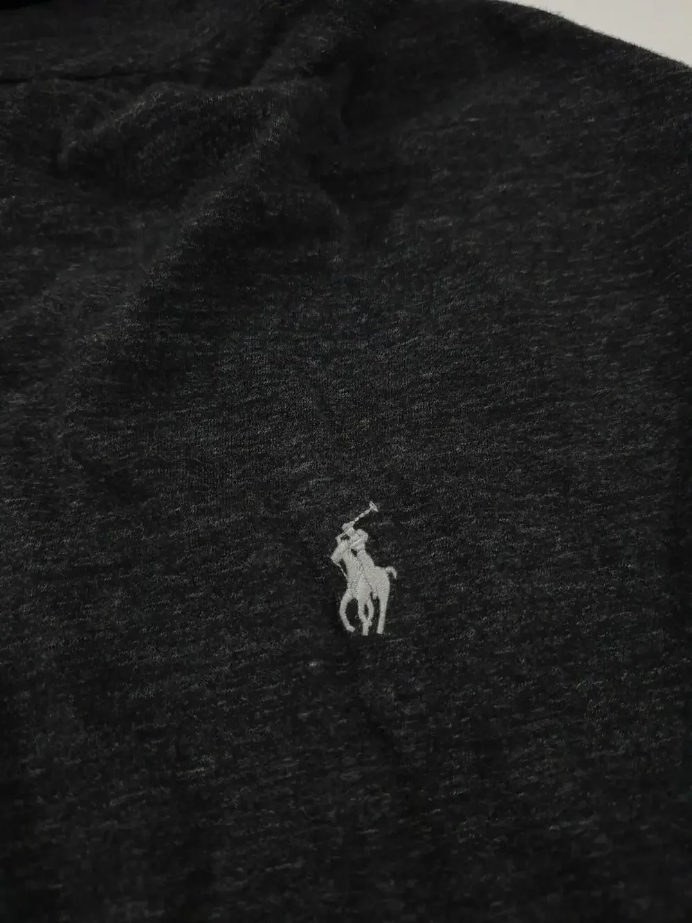 Polo Ralph Lauren Hoodie Mens Big 3XLT Gray Lightweight Pullover Pony Logo